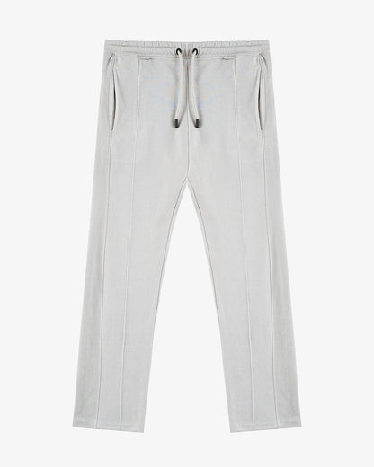 Grey Pleated Trouser