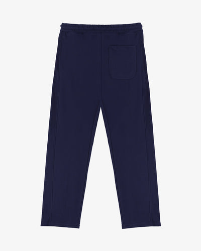 Navy Pleated Trouser