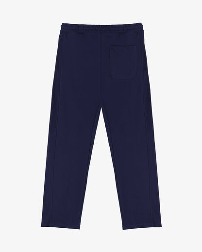 Navy Pleated Trouser
