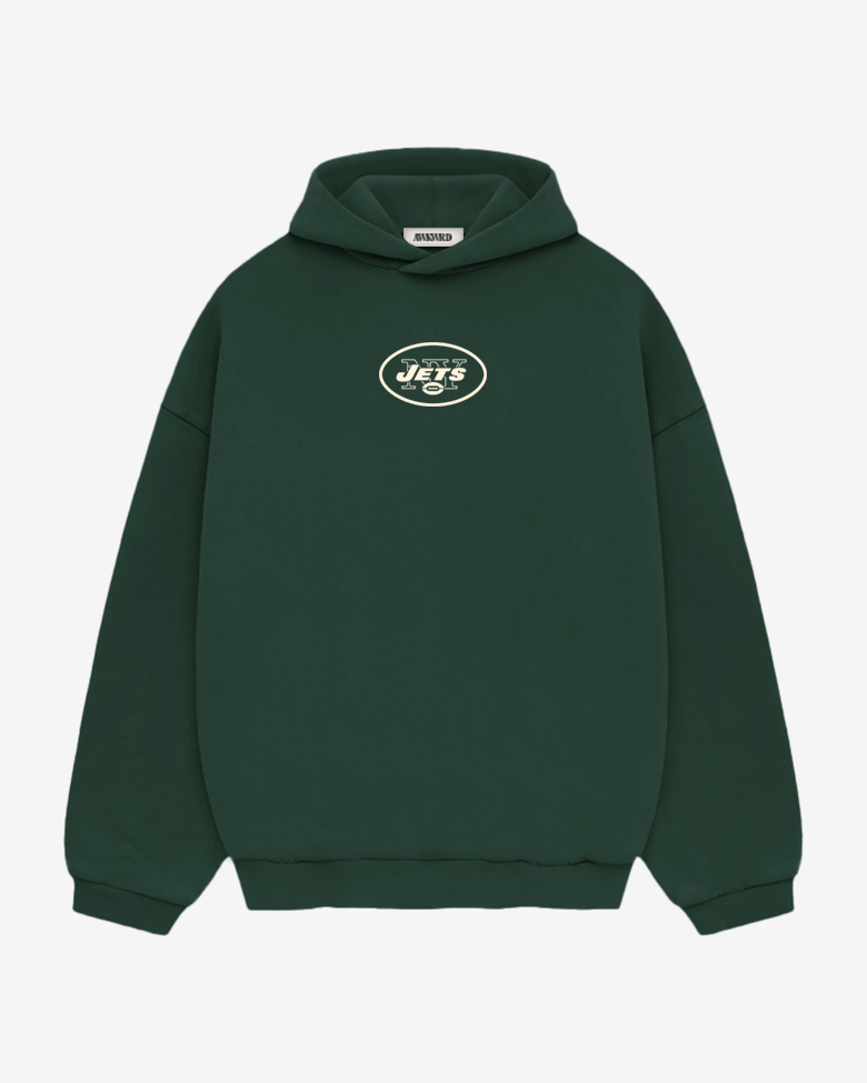 NY Jets Hoodie Oversize Streetwear in Pakistan AWKWRDx